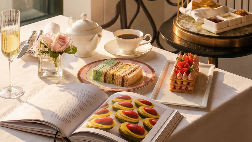 Langham Afternoon Tea at ALICE for 2 (Two) Persons and 1 Afternoon Tea Book