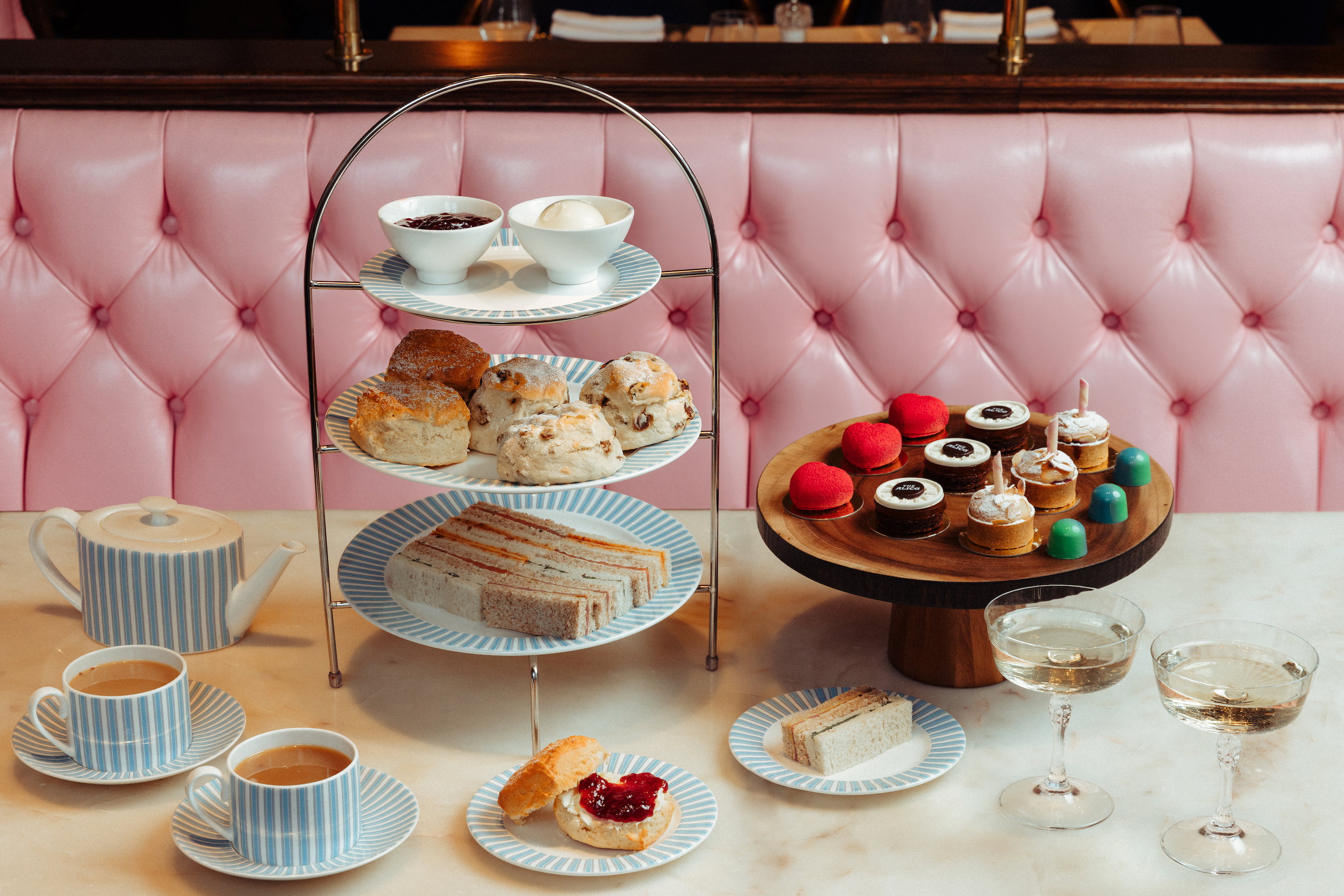 Sparkling Afternoon Tea for 1
