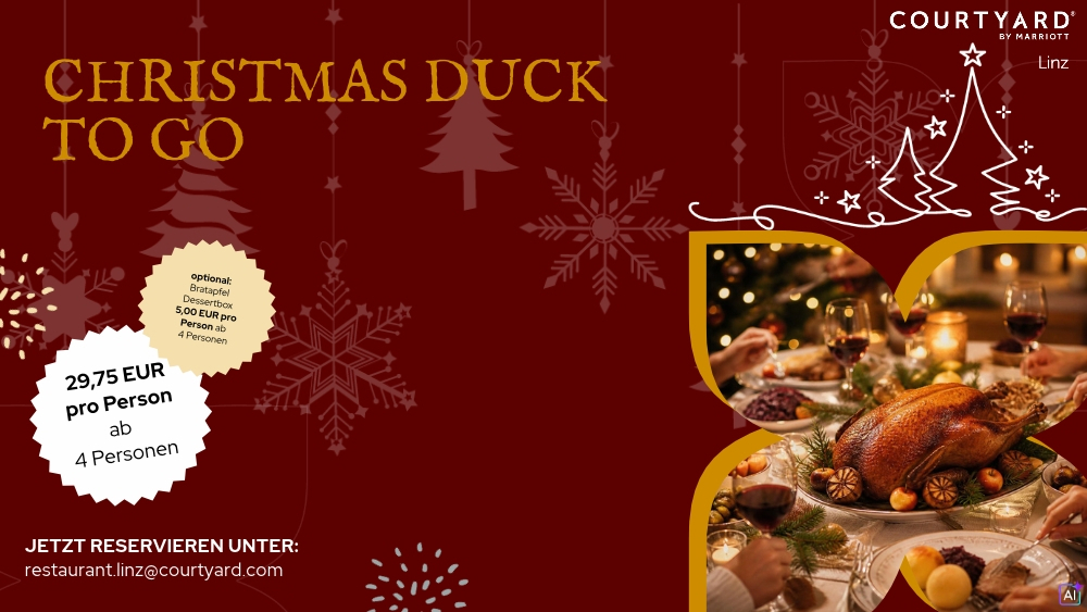 6 Personen Christmas Duck to Go