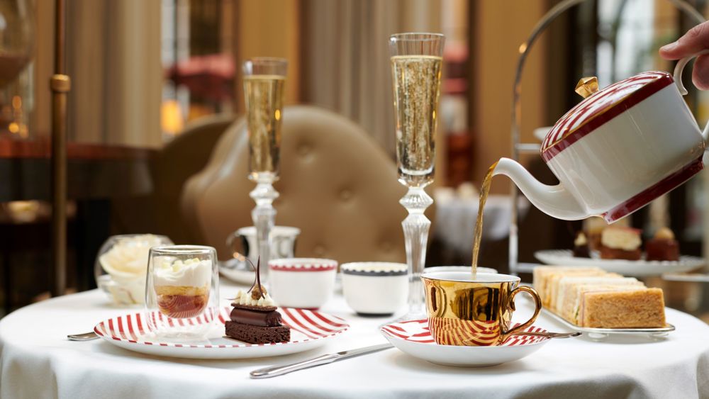 Champagne Afternoon Tea for One 