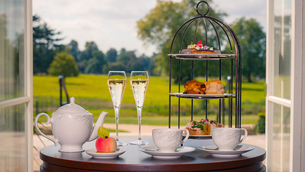 Spa & Champagne Afternoon Tea at The Langley for Two
