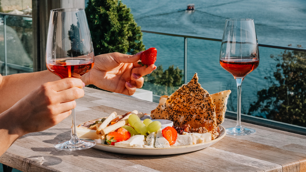 Rooftop Wine & Board Experience