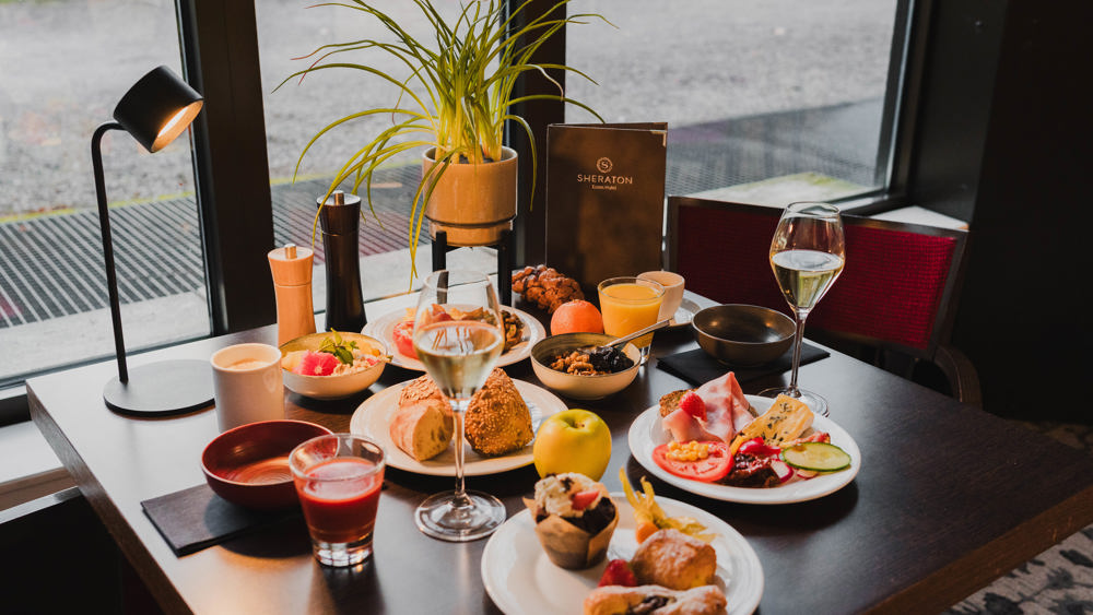 Breakfast for three