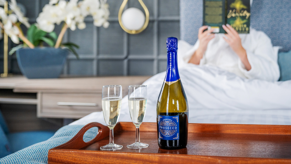 The Celebration Escape for two in a Deluxe Bedroom