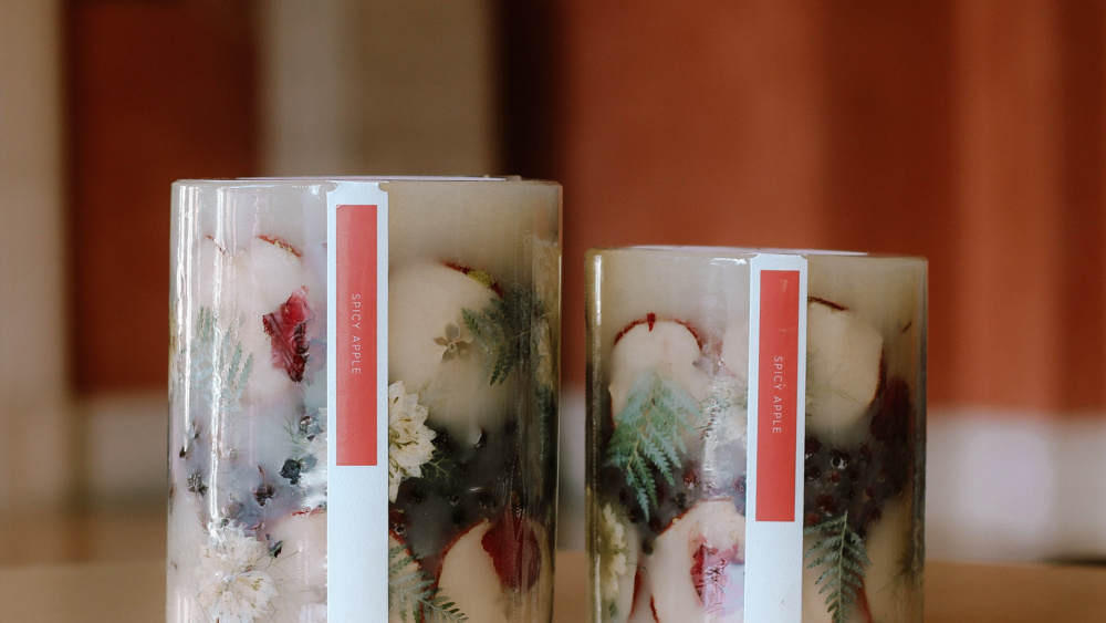Spicy Apple Candle - Medium