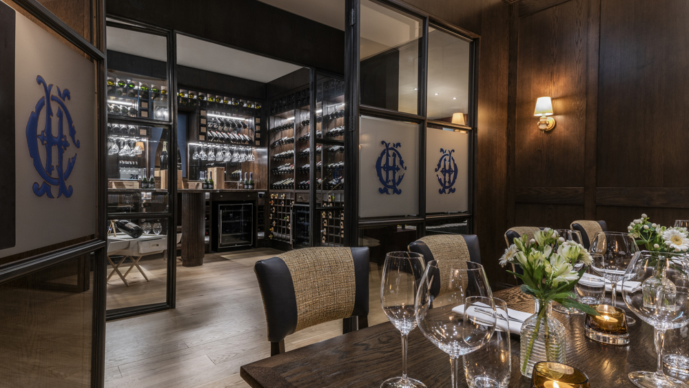 Number One 5 Course Menu for eight people in the Private Dining Room