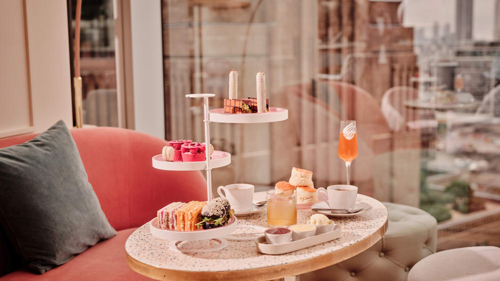 Battersea Inspired Champagne Afternoon Tea at Perola for Two