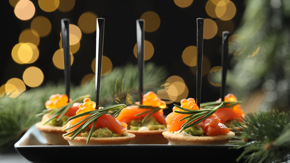 Festive Mixed Canapés