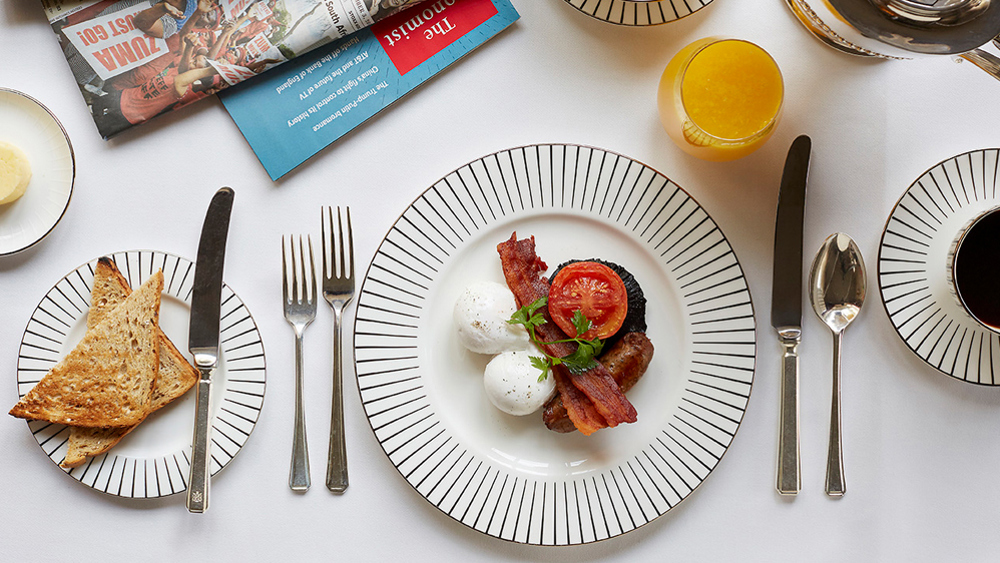 Breakfast for Two in The Dining Room