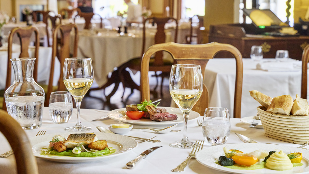 Three course dinner for two