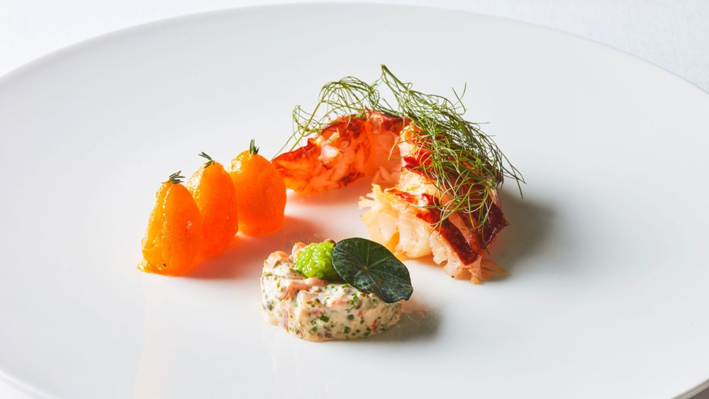 Three-course evening dining for two