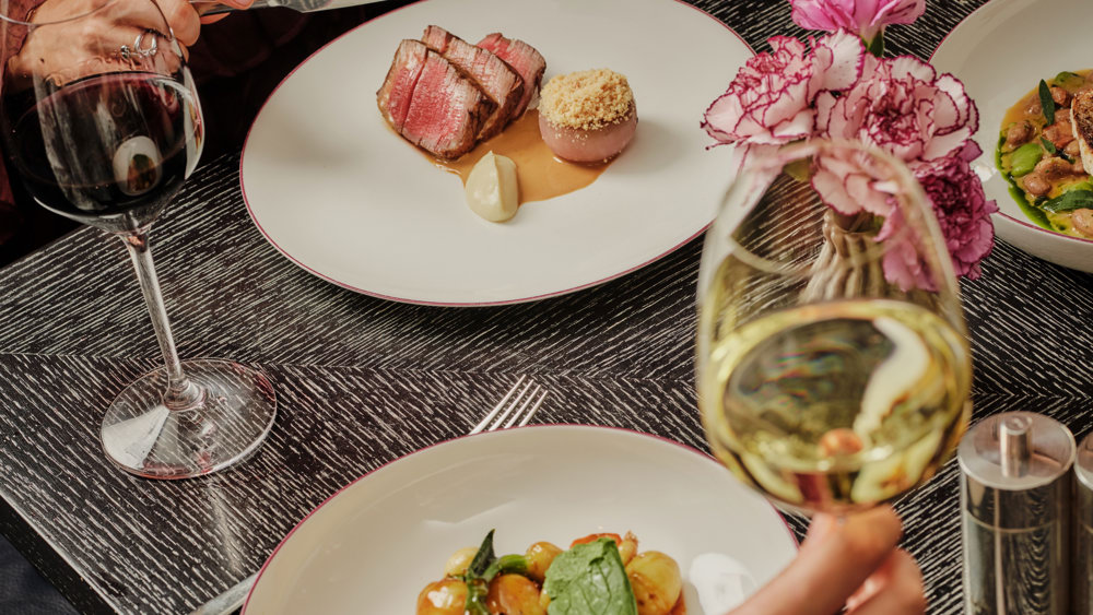 Three-Course Dinner in Indigo for Two