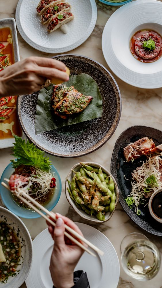 Lunch or Dinner at May Fair Kitchen for One - 2 Dishes & Glass of Bubbles