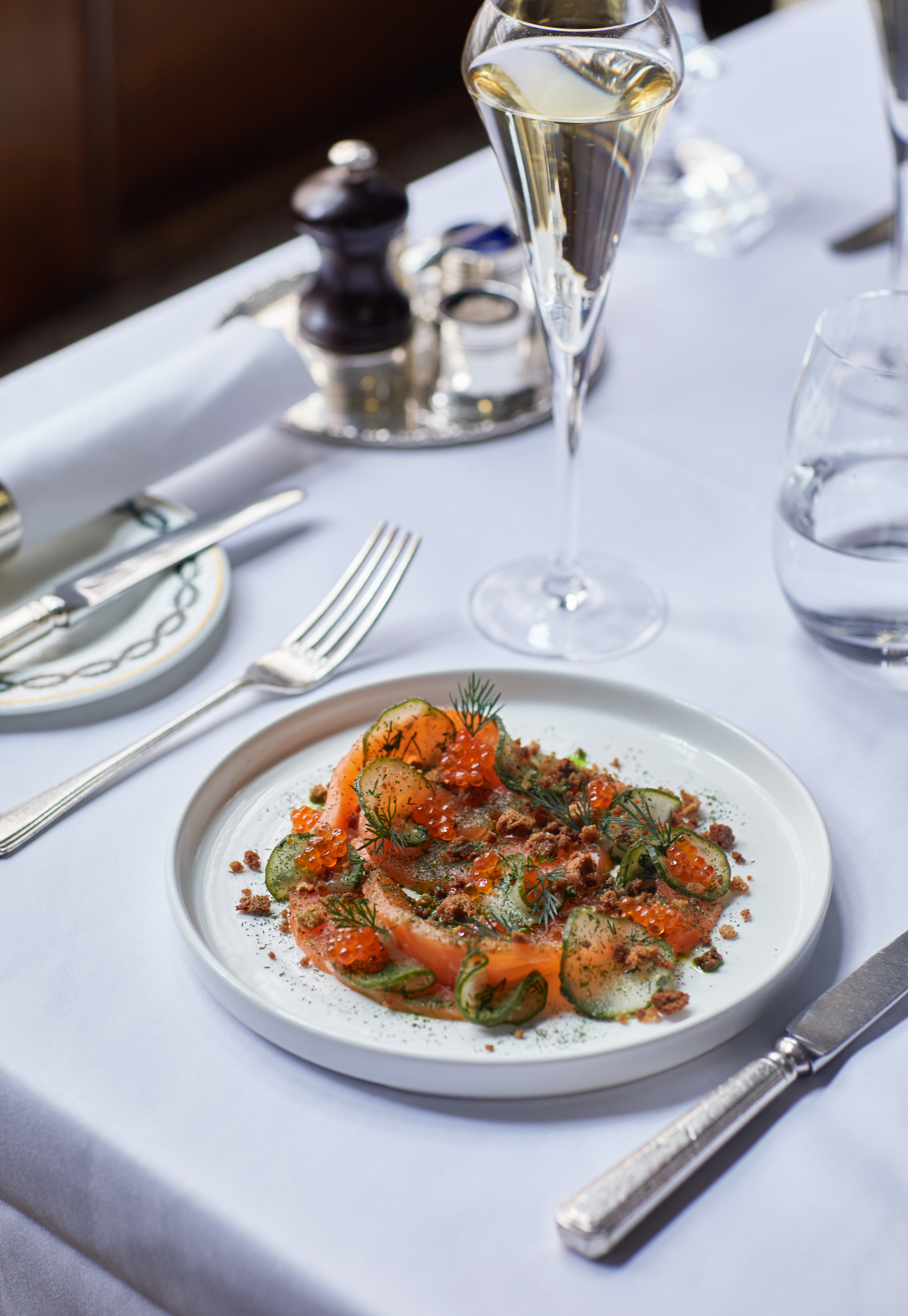 Two-course pre-theatre dinner for two