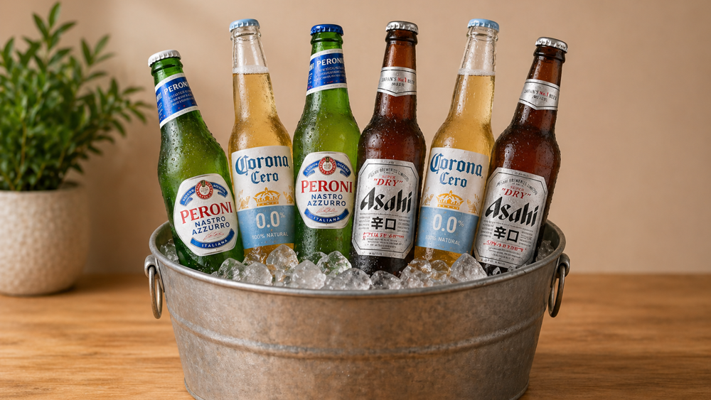 Bucket of Six Beers - Asahi