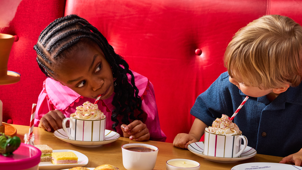 Children's Afternoon Tea with a Fizzy Lifting Drink for One