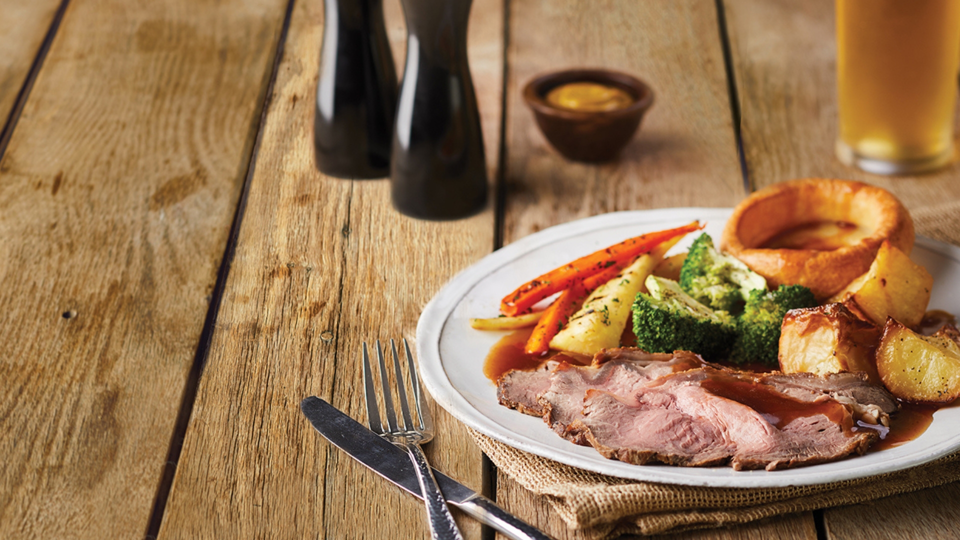 4 Course Sunday Lunch for one