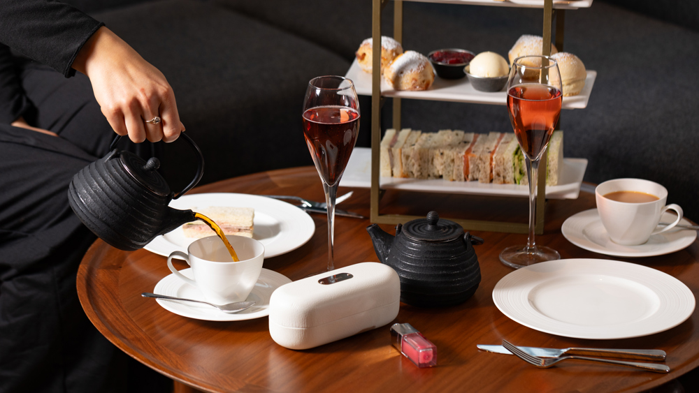Rose Champagne Afternoon Tea for Five