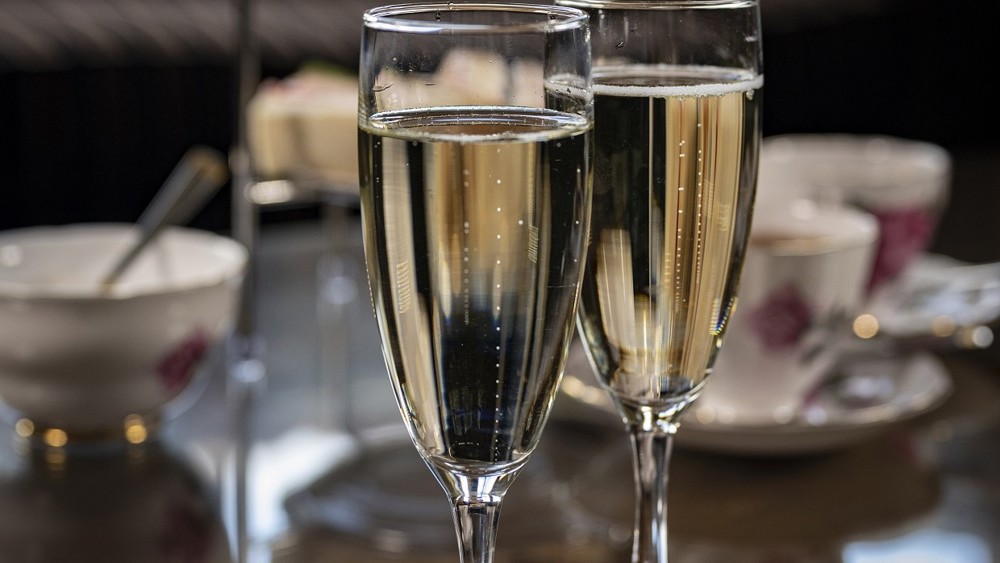 Champagne Afternoon Tea For One