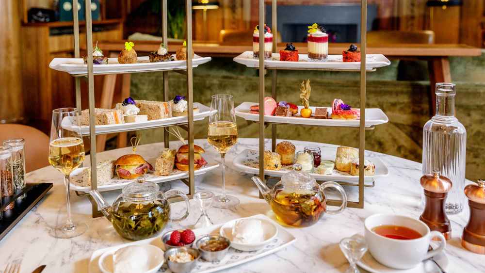 Afternoon Tea with Champagne for 2 at The Register Club
