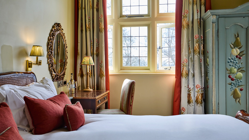 A one night midweek stay in a Cuckfield Room at Ockenden Manor
