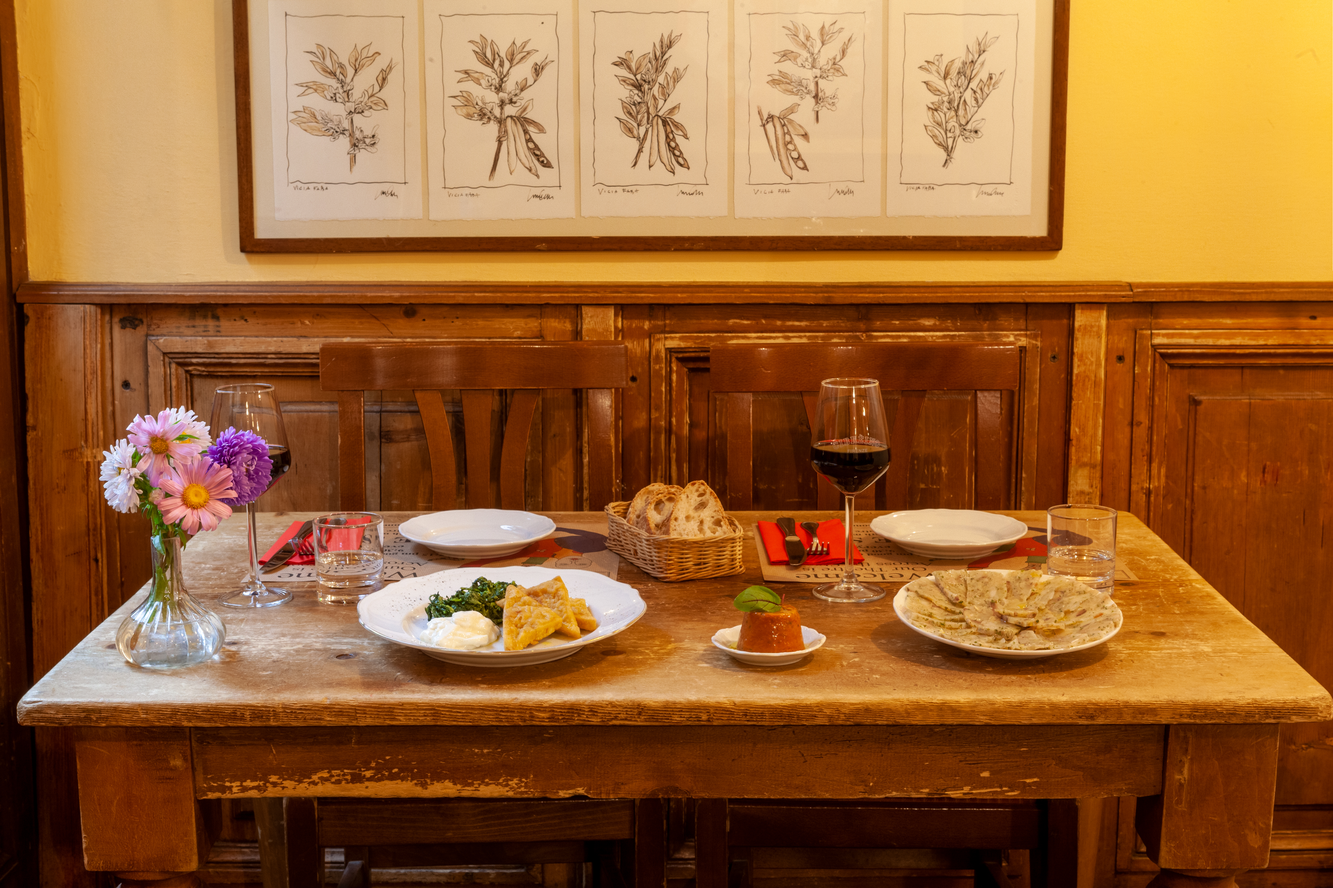 Cena Toscana al mitico Cibreino per due persone 