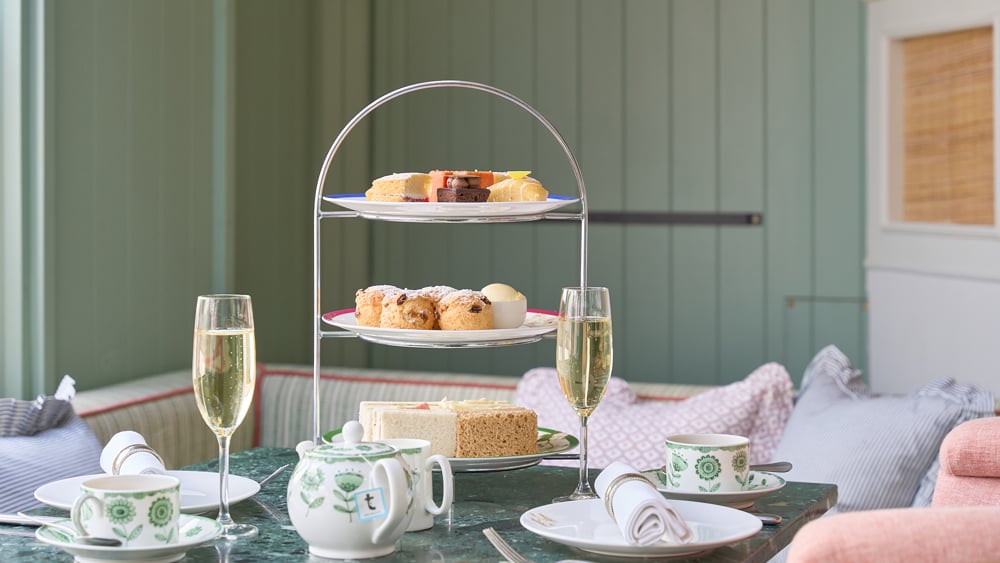 Champagne Afternoon Tea for 1