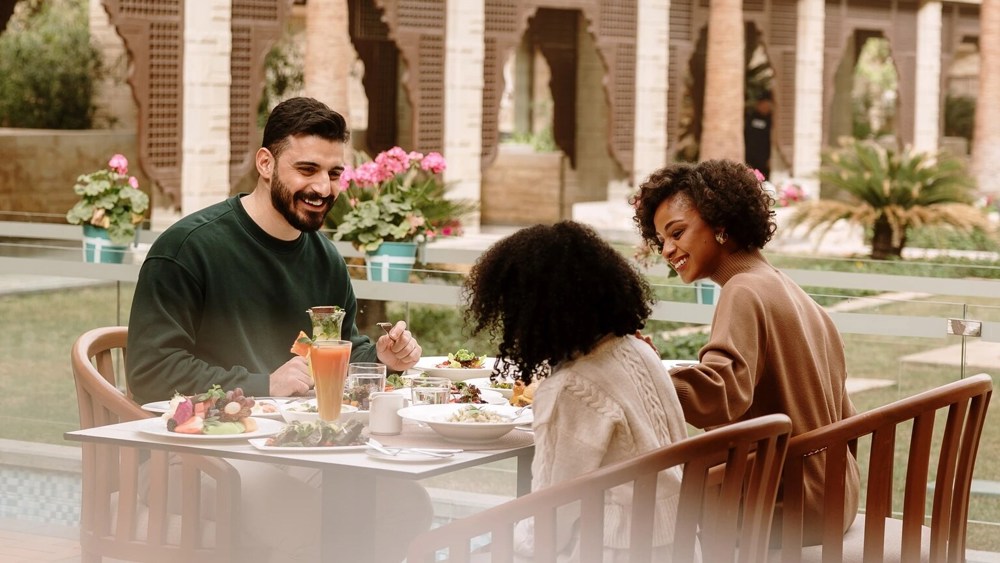 Lavish Garden Breakfast
