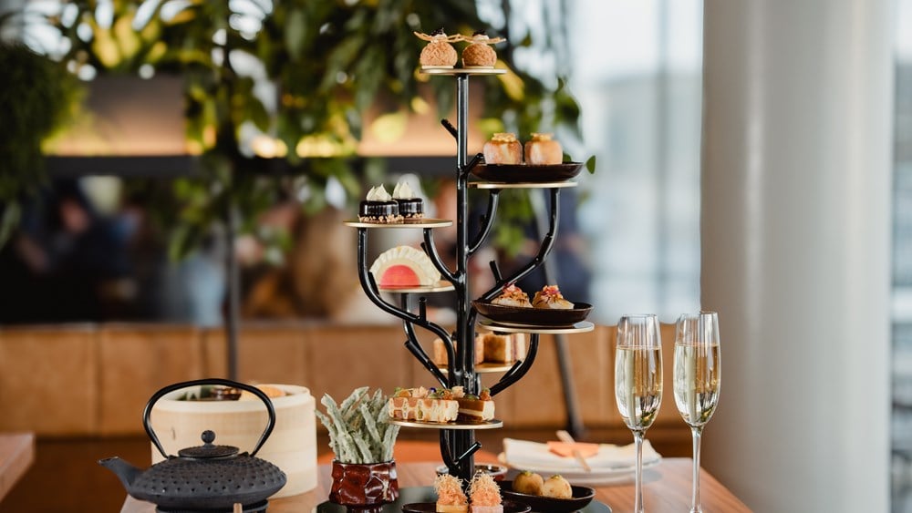 SUSHISAMBA Edinburgh - Champagne Afternoon Tea for Two
