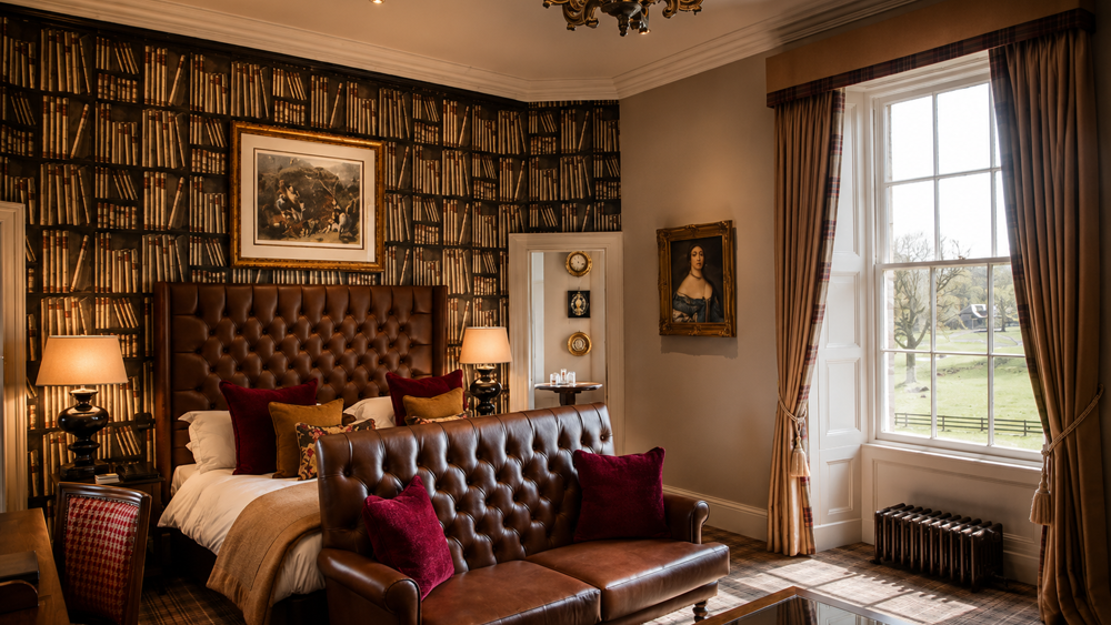 Luxury Overnight Stay for two with Breakfast in the Turret Suite