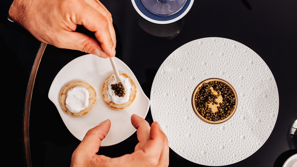 Caviar & Martini Cocktail Experience at Picteau Bistrot & Bar for two