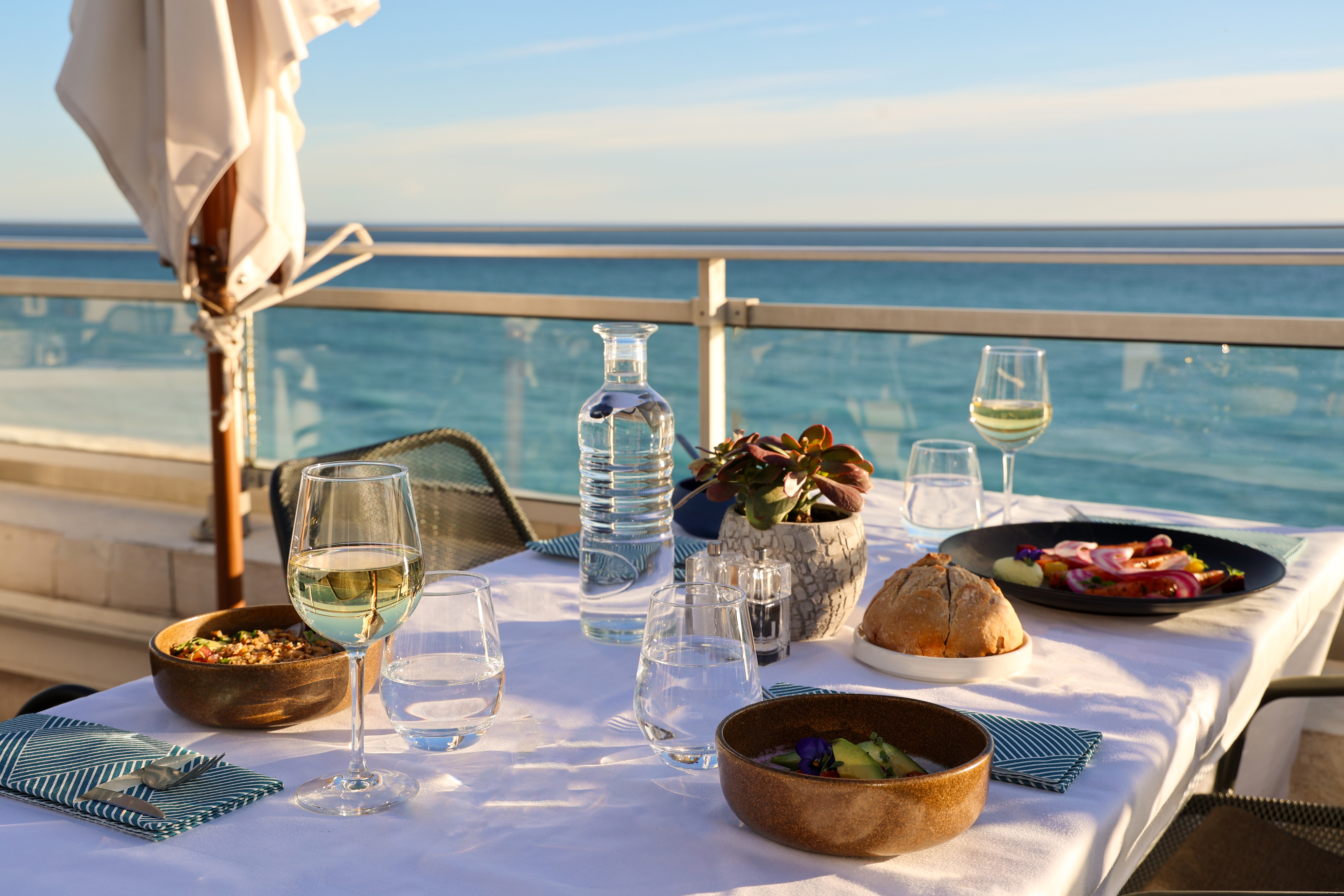 Menu déjeuner pour trois