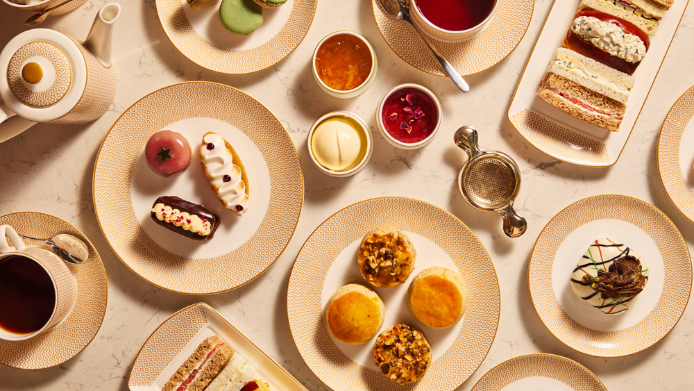 Rosé Champagne Afternoon Tea for Three