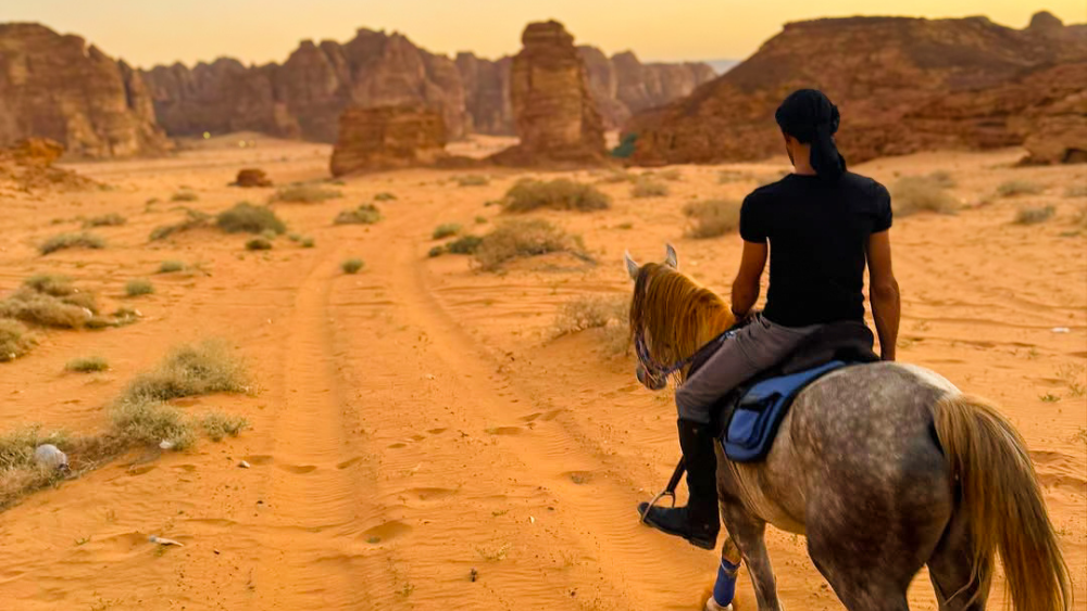 Horse Riding in Al Ula