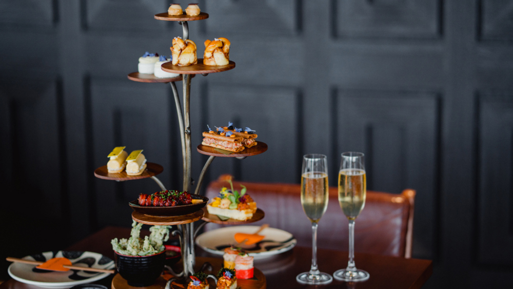 SUSHISAMBA Edinburgh - Champagne Afternoon Tea for Four