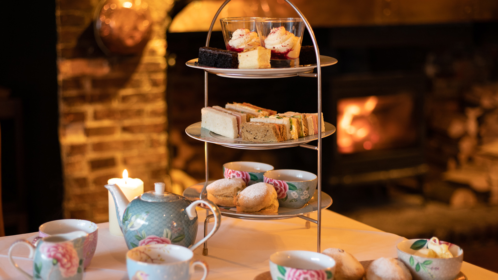Spa'fternoon Tea for Two at The Spread Eagle