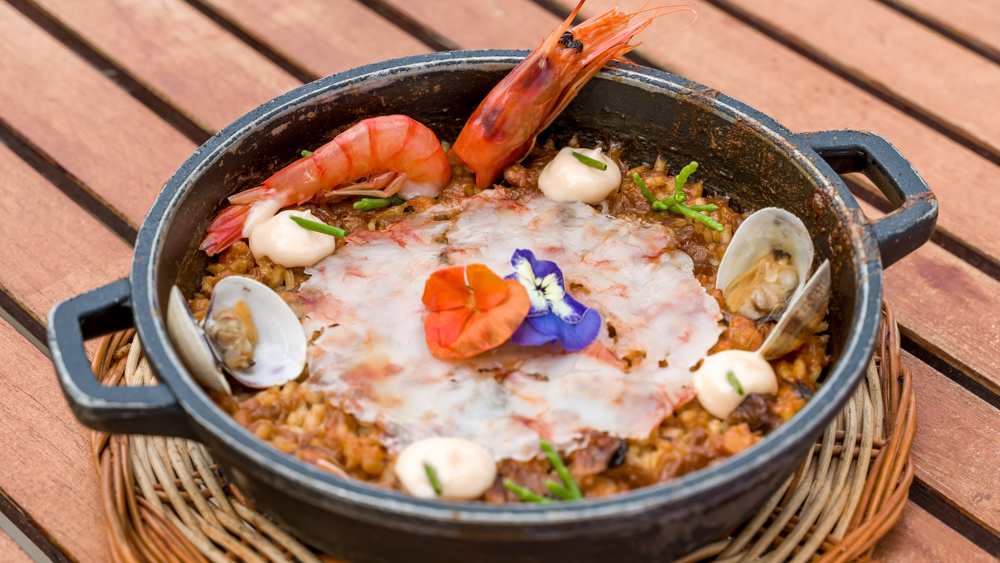 Savour a seafront lunch menu