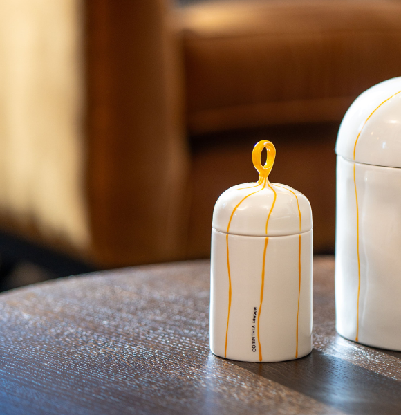 Feldspar Candle