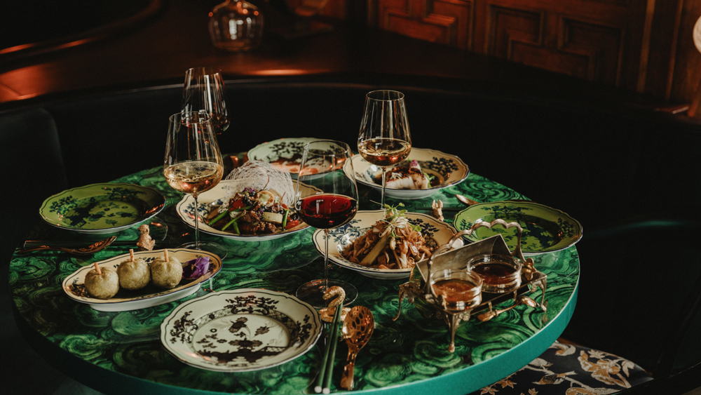 Dinner for two in The Billiards Room 