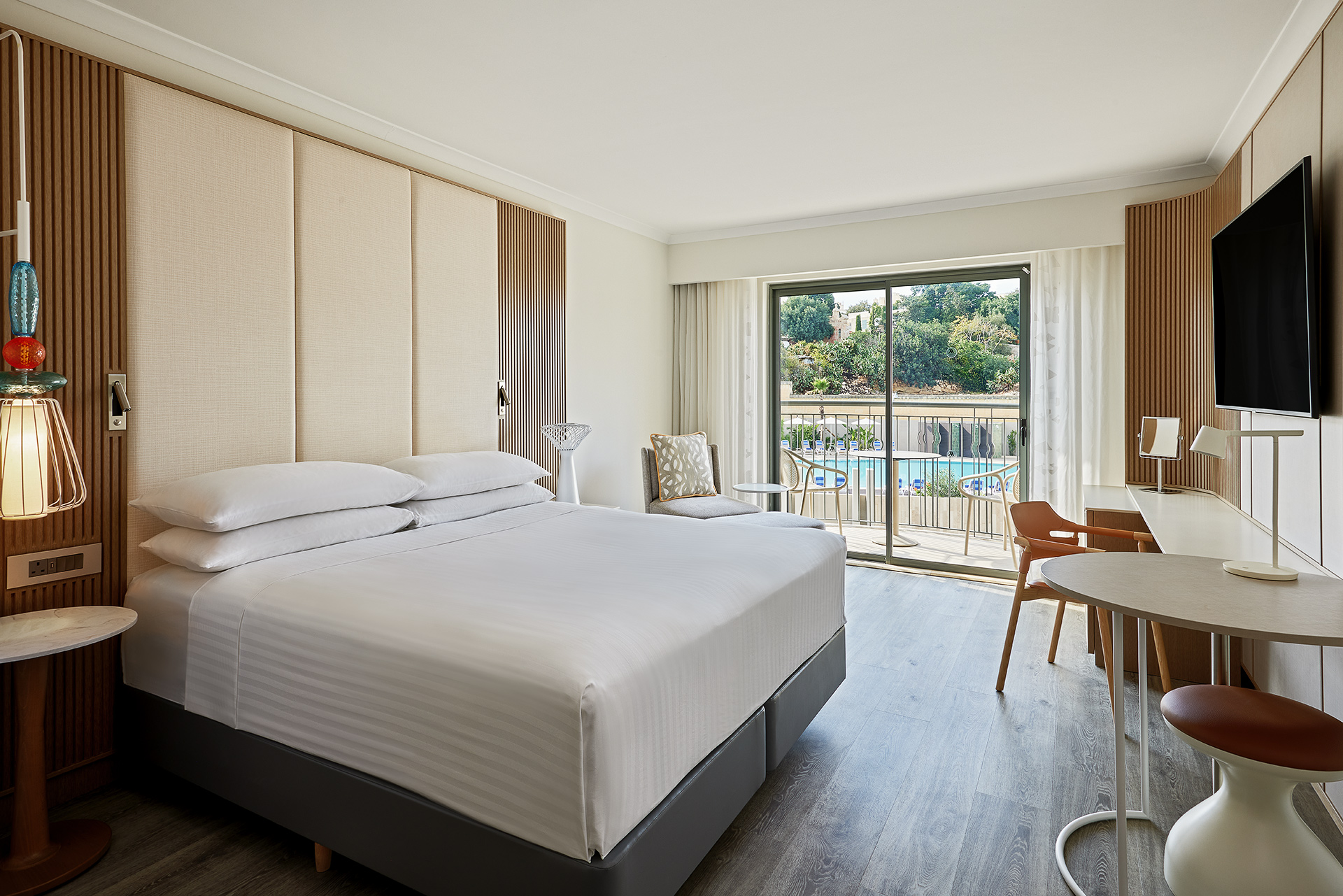 Deluxe Pool View 1 Night Stay on Bed & Breakfast Basis for 2 guests valid October 2026 to June 2027