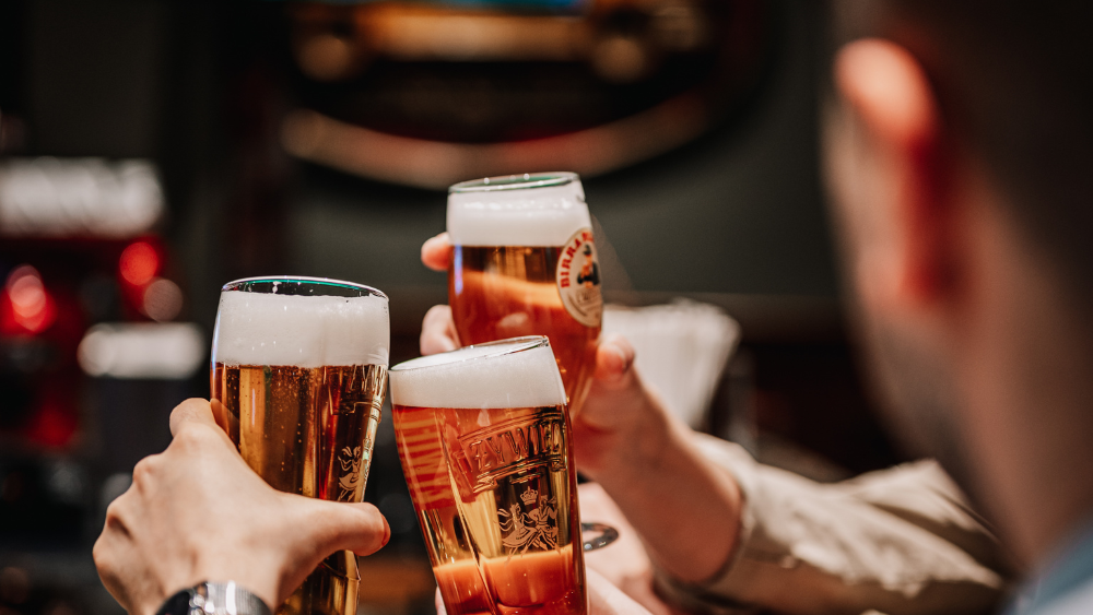 Burger & Beer at Sports Bar for Two
