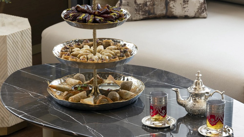 Afternoon tea at Majlis Al Fijiri