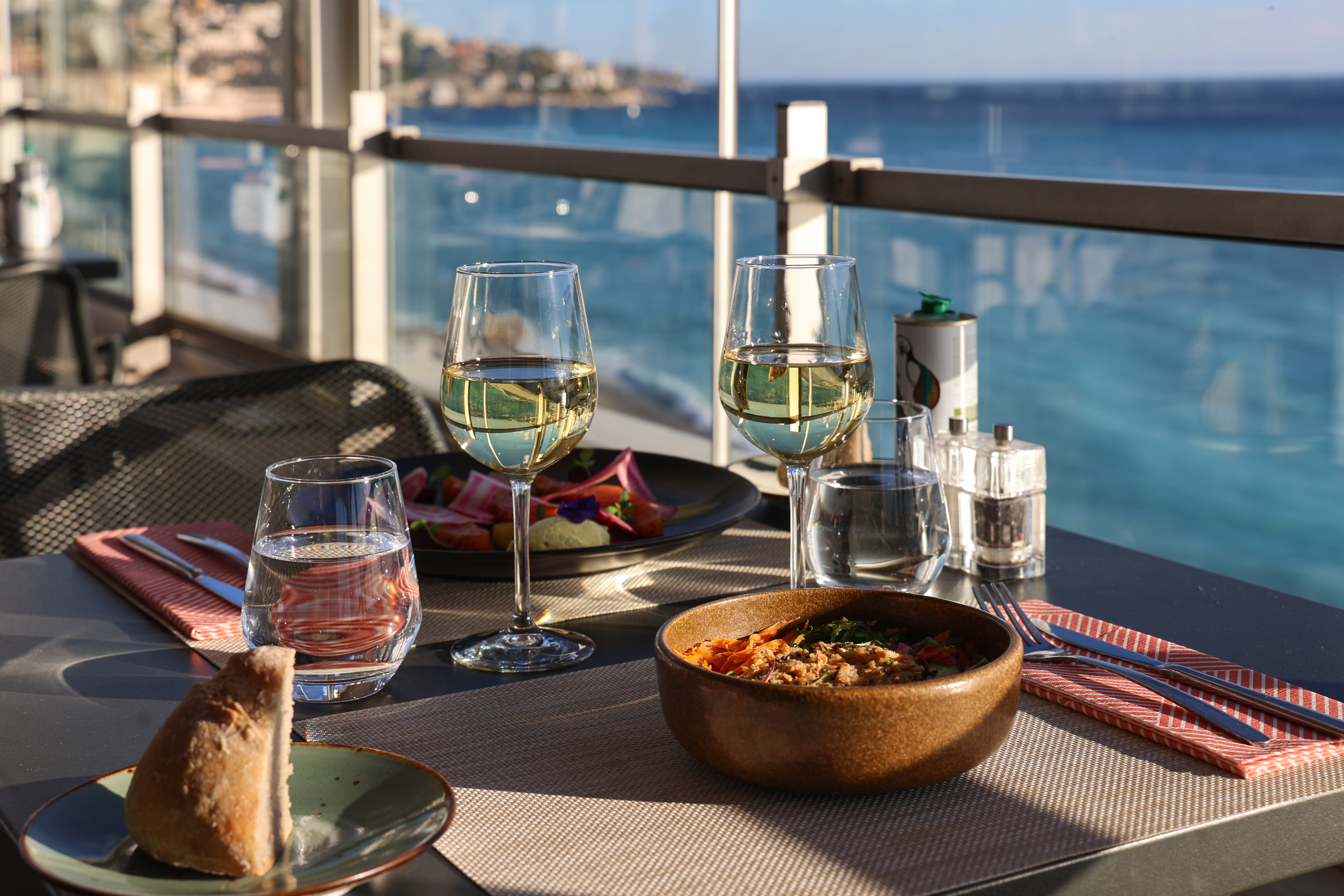 Menu déjeuner pour deux