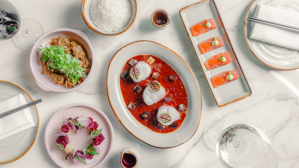TĪNG Lunch Experience with a Glass of Wine