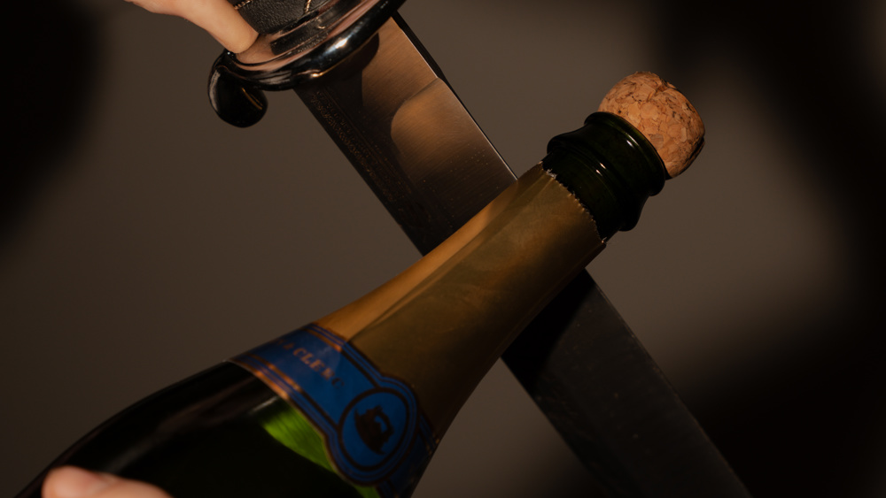 Sabrage Champagne (Laurent Perrier)