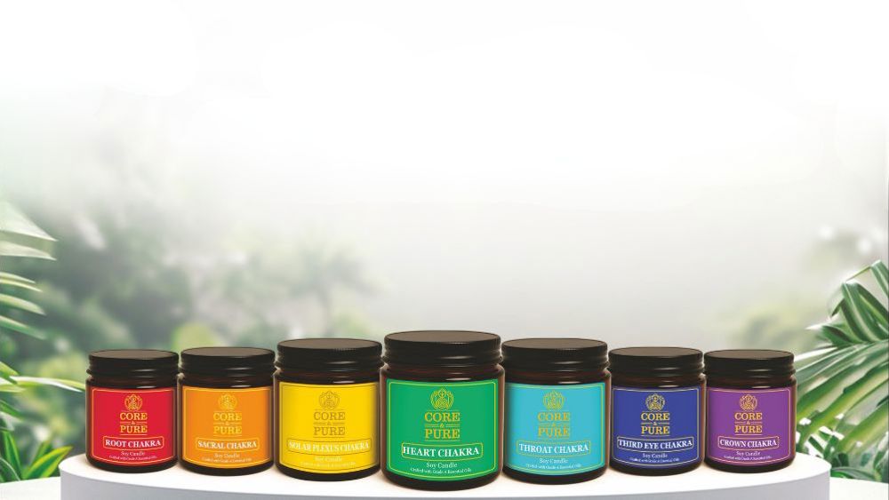 Chakra Candles Gift Set