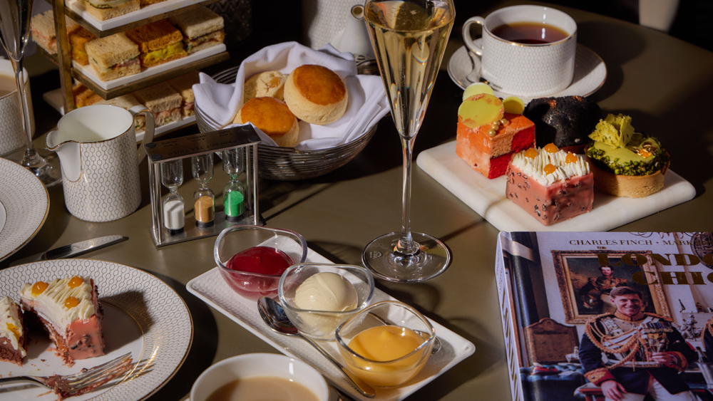 Champagne Afternoon Tea for Three