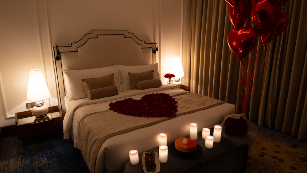 Bespoke Romantic Escape - Setup incl. Laurent Perrier Champagne