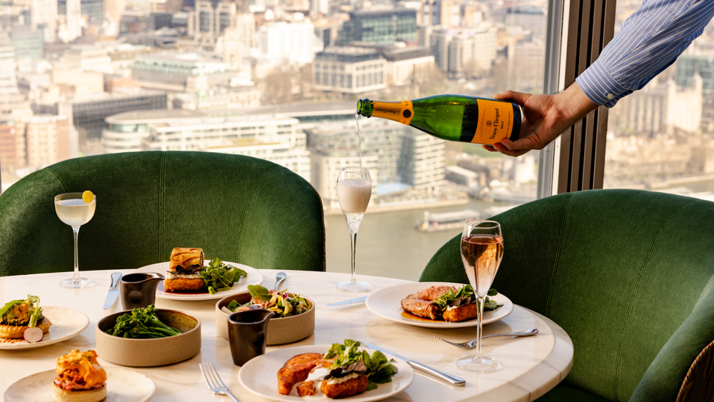 Bottomless Champagne Brunch at Sky Lounge for Two at Sky Lounge