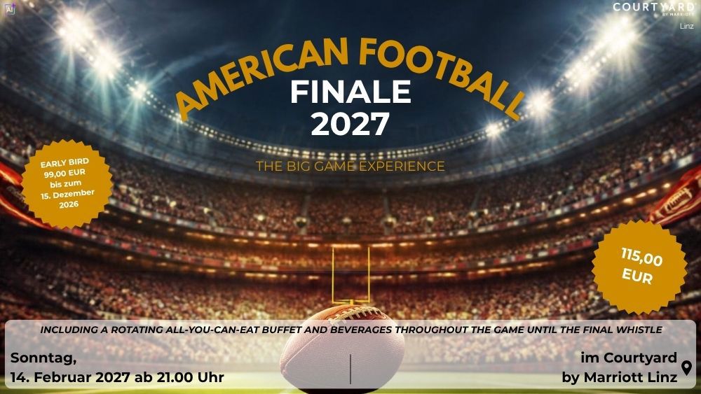 1 Person American Football Finale 2027 Party